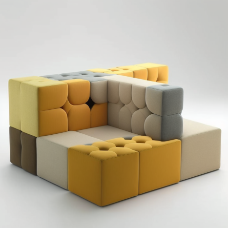 Les canapés modulables : La solution polyvalente pour un salon ...
